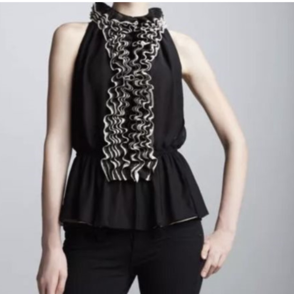 Robert Rodriquez Target Ruffled Blouse